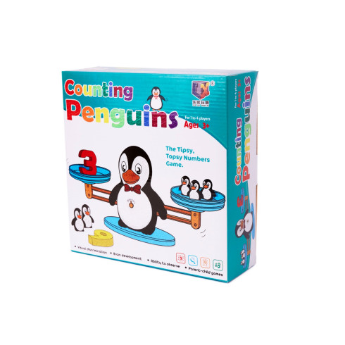Dětská vzdělávací stupnice s čísly - Penguin