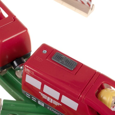 Drevená vláčiková dráha - železničná dráha s príslušenstvom 57-dielna