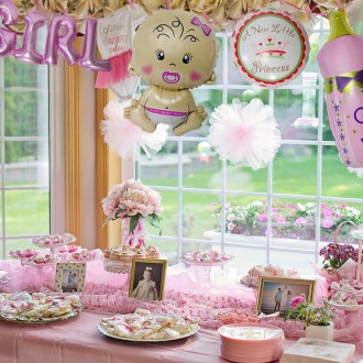 Fóliové balóniky 5 ks - Je to dievča