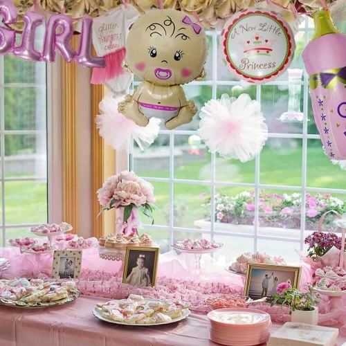 Fóliové balóniky 5 ks - Je to dievča