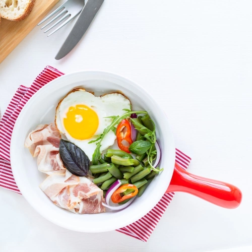 Forma na palačinky a vejce - srdce