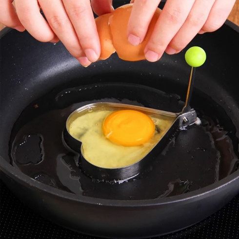 Forma na lievance a vajíčka - srdce