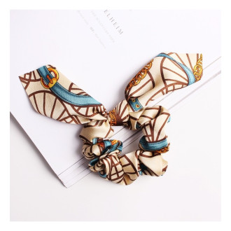 Gumička do vlasov so stuhou, krátka 