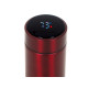 Kovová termoska LED smart - 500ml, červená