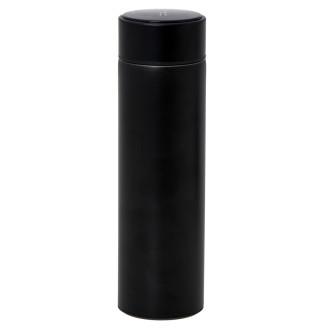 Kovová termoska LED smart - 500ml, čierna