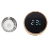Kovová termoska LED smart - 500ml, zlatá