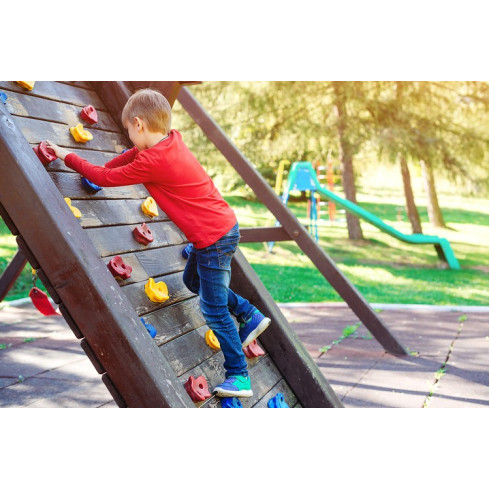 Lezecké úchyty - kamene plastové, 10 ks