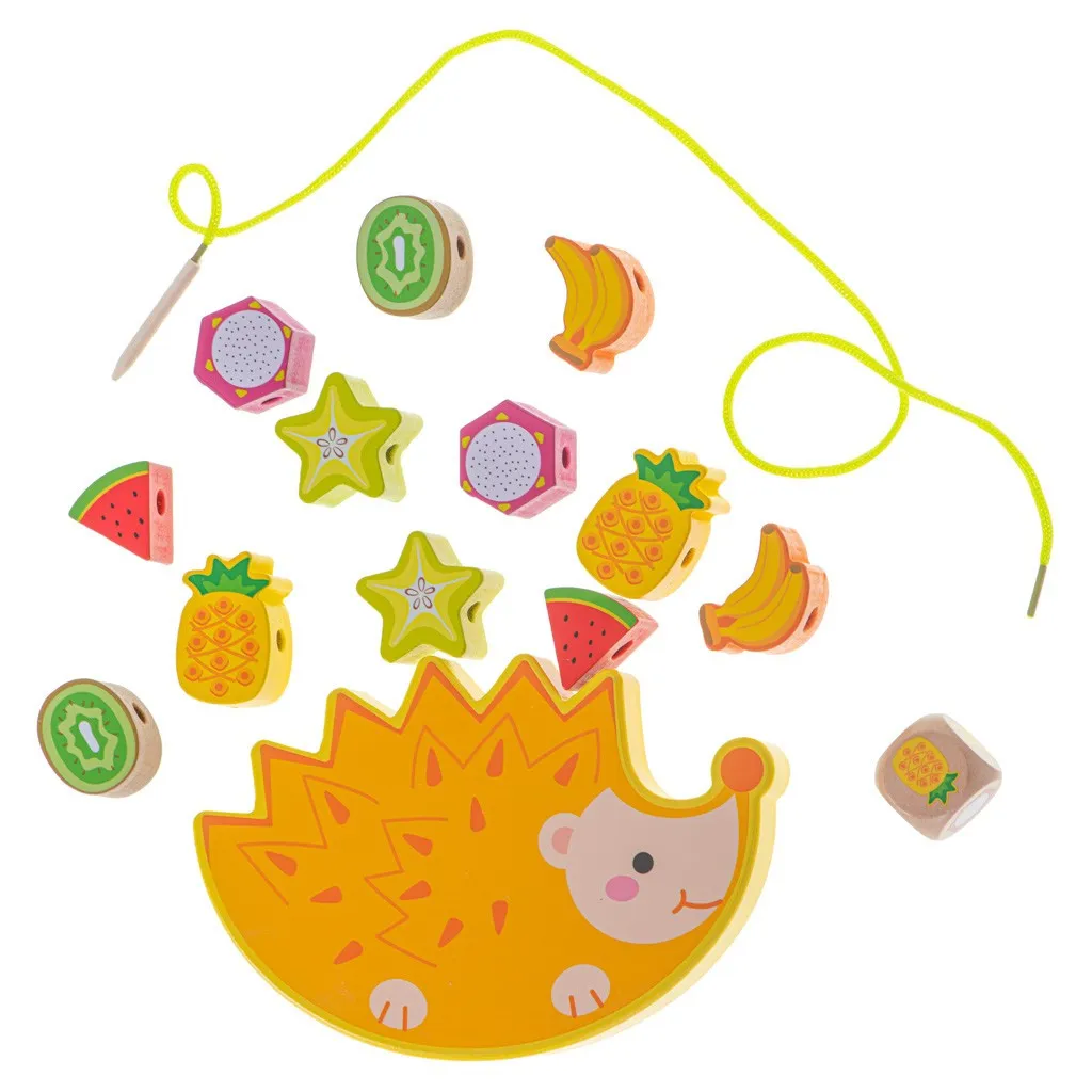 Logická balančná hračka Ježko