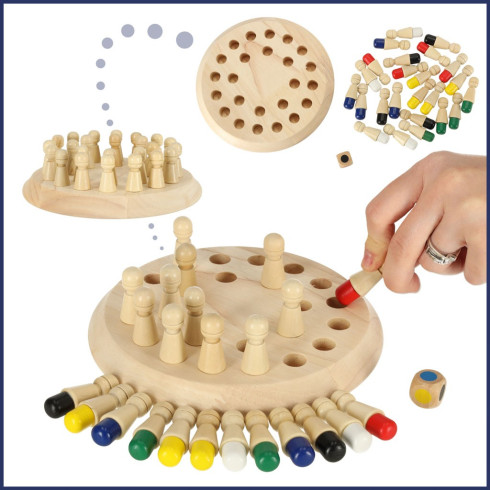 Logická paměťová hra s barvami