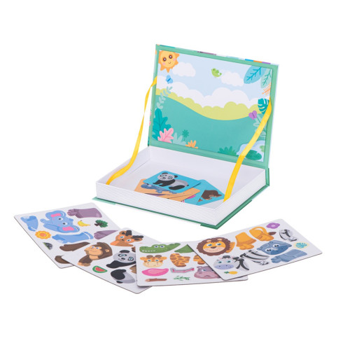 Magnetické puzzle - zvířata 47ks