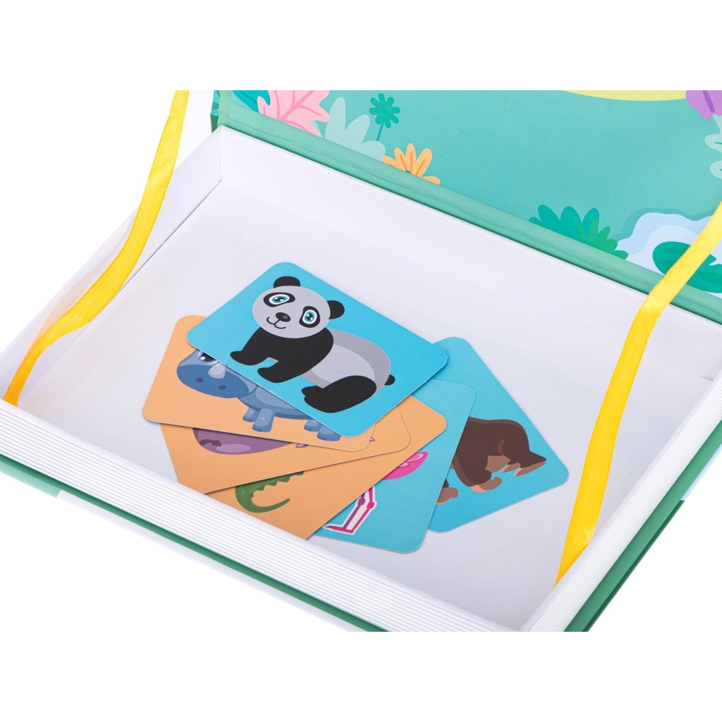 Magnetické puzzle - zvířata 47ks