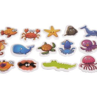 Magnety na chladničku - zvířátka 42 ks