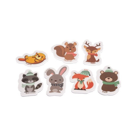 Magnety na chladničku - zvířátka 42 ks