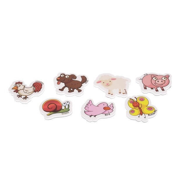 Magnety na chladničku - zvieratká 42 ks