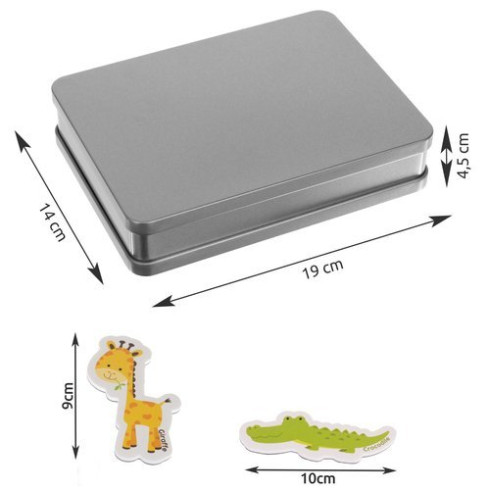 Magnety na chladničku - zvířátka 42 ks