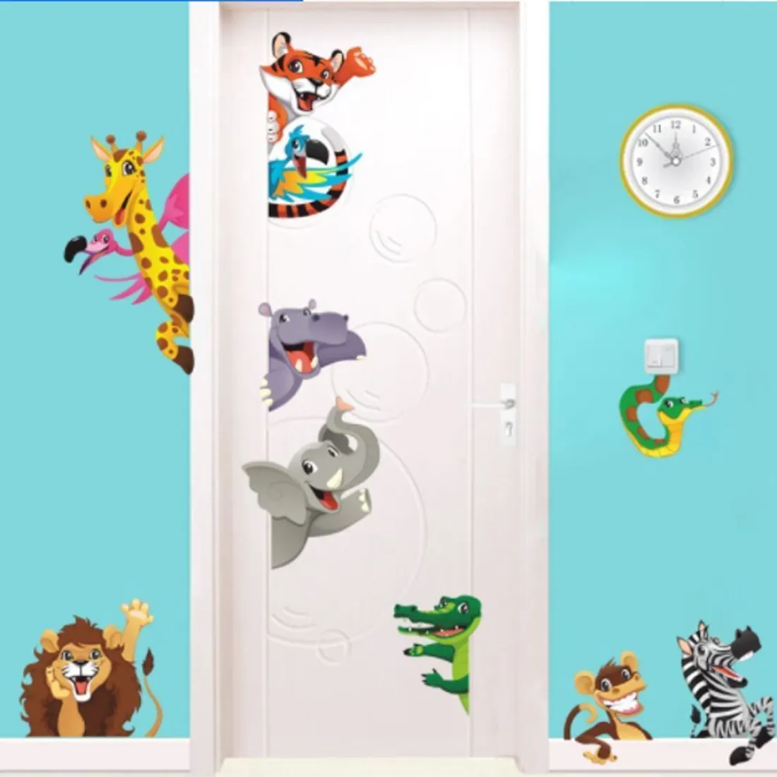 Nálepky na stenu - ZOO