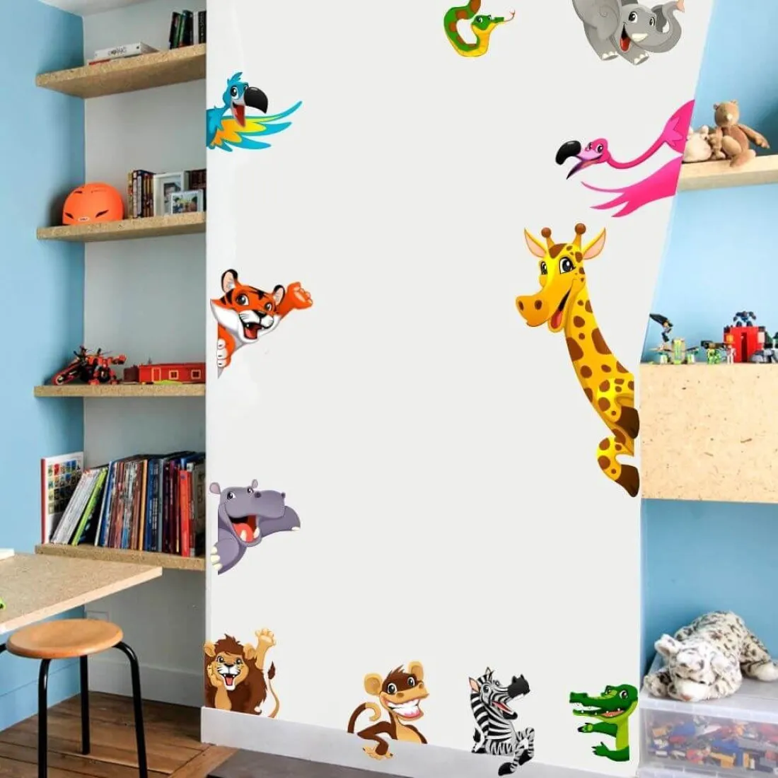 Nálepky na stenu - ZOO