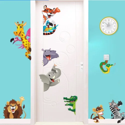 Nálepky na stenu - ZOO