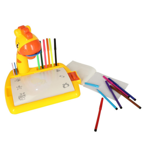 Projektor - kreslící stůl pro děti Žirafa
