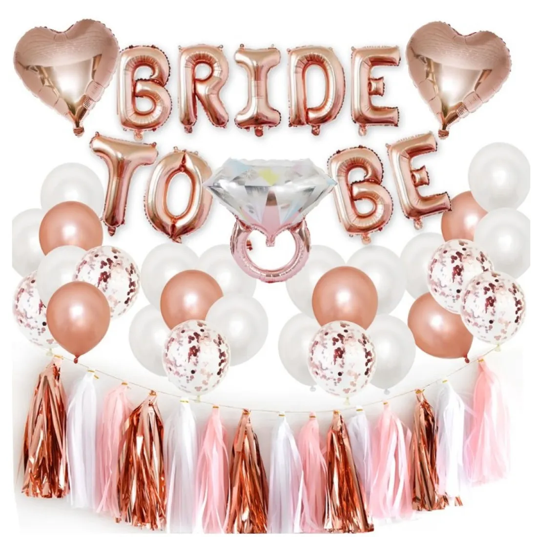 Sada balónov BRIDE TO BE