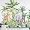 Samolepka na stenu - zvieratá v džungli