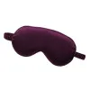 Saténová maska na spaní - fialová