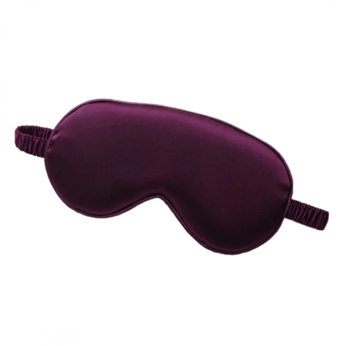 Saténová maska na spaní - fialová