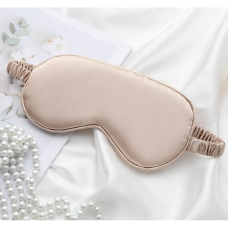 Saténová maska na spanie - krémová