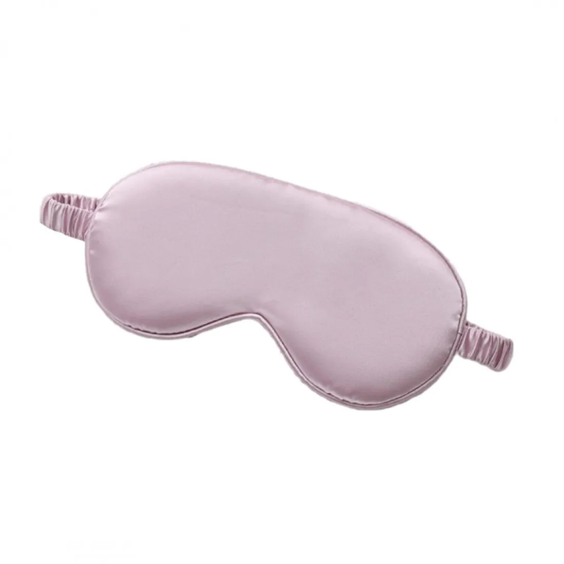 Saténová maska na spaní - růžová