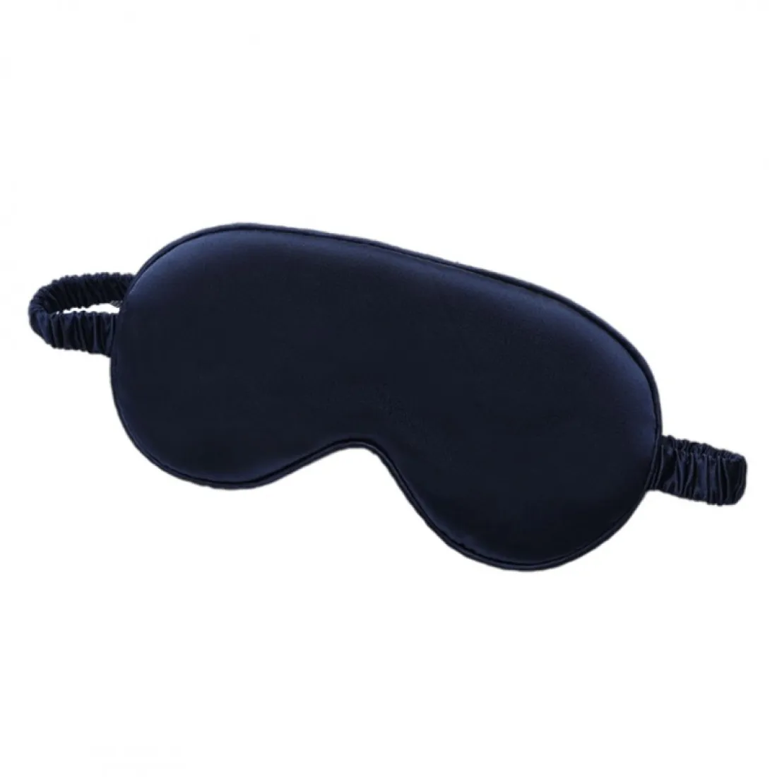 Saténová maska na spaní - tmavě modrá