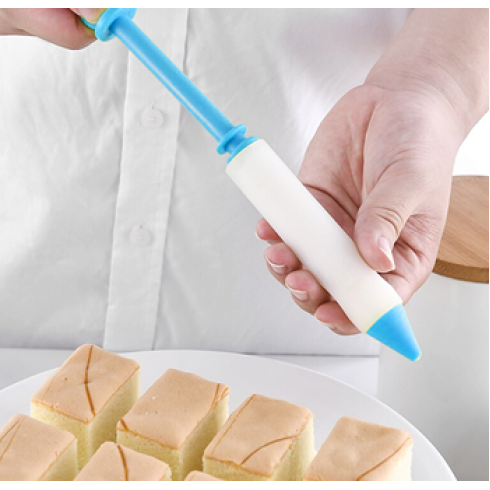 Silikonové zdobítko - modré