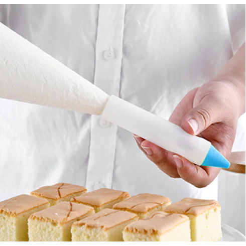 Silikonové zdobítko - modré