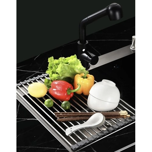 Skládací odkapávač na nádobí - výsuvný