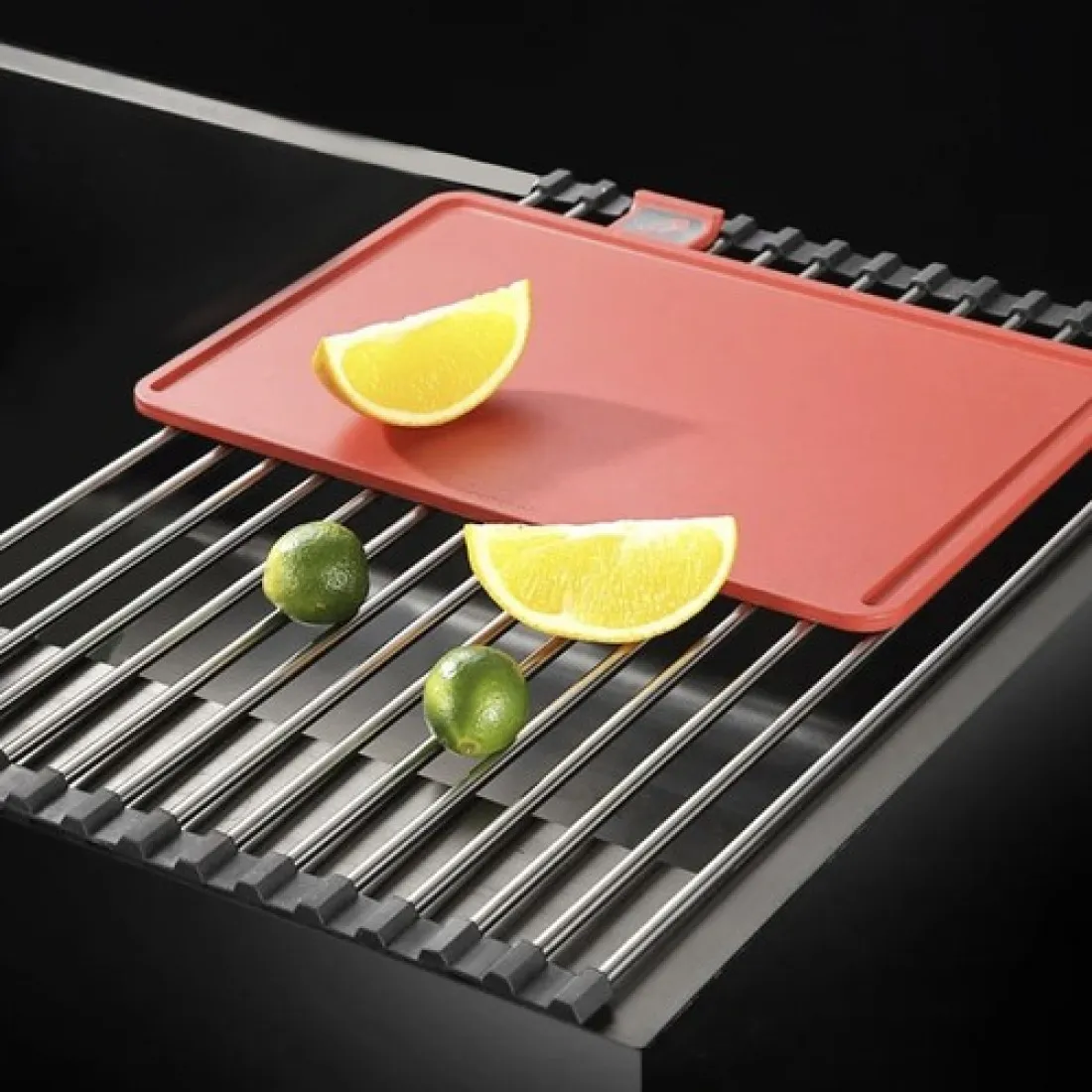 Skladací odkvapkávač na riad - výsuvný