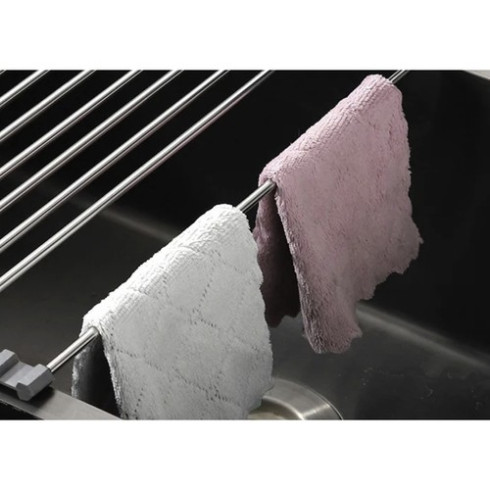 Skladací odkvapkávač na riad - výsuvný