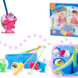 Spoločenská hra hladné rybičky - 24 rybičiek