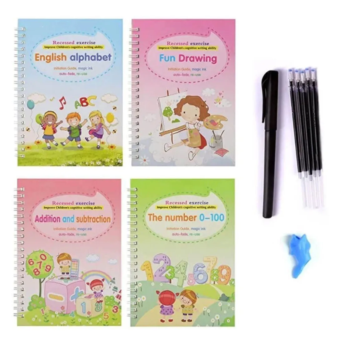 Súprava náučných zošitov pre deti v angličtine