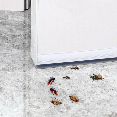 Tesniaca lišta do dverí - priehľadná