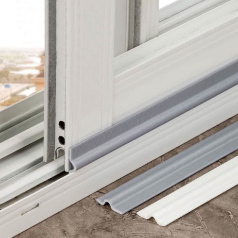 Tesniaca lišta do okien a dverí - biela