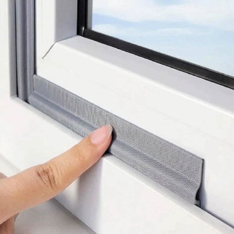 Tesniaca lišta do okien a dverí - šedá