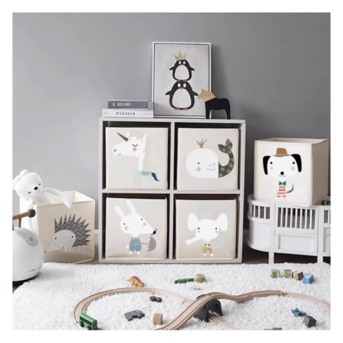 Úložný box na hračky - motiv ježka, 33 cm