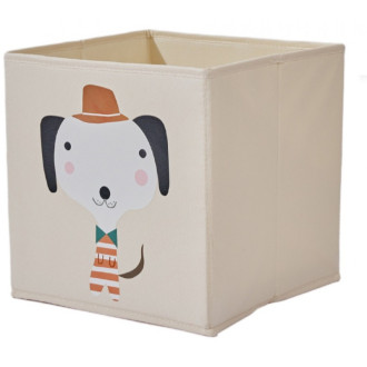 Box na hračky - motiv pejska, 33 cm