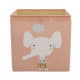 Úložný box na hračky - motiv slona, 33 cm