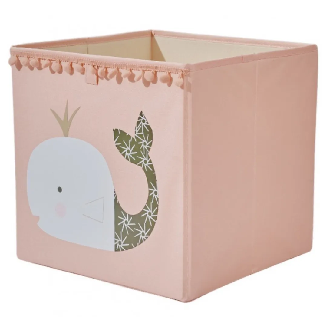 Úložný box na hračky - motív Veľryba, 33 cm