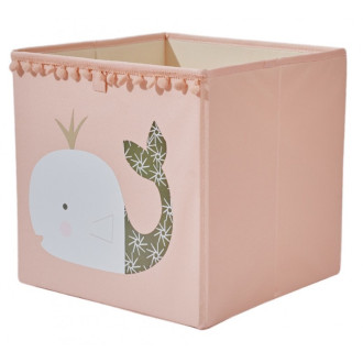 Úložný box na hračky - motív Veľryba, 33 cm