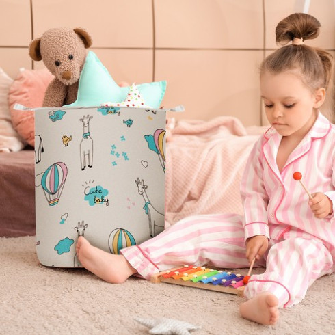 Úložný kôš na hračky 35 l