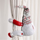 Vianočná spona na záves škriatok 38 cm - nórsky vzor