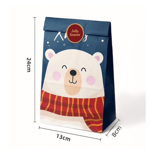 Vánoční dárkové tašky 6 ks