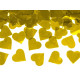 Střílející konfety - zlatá srdce, 60 cm