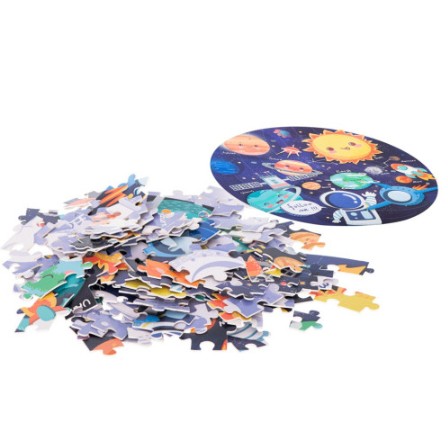 Vzdelávacie puzzle slnečnej sústavy - planéty 150ks